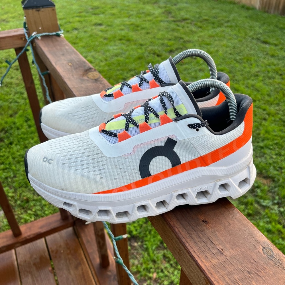 On Cloudmonster Running Walking Comfort Cushioned Lightweight Shoes Women’s 8.5 - Picture 4 of 13